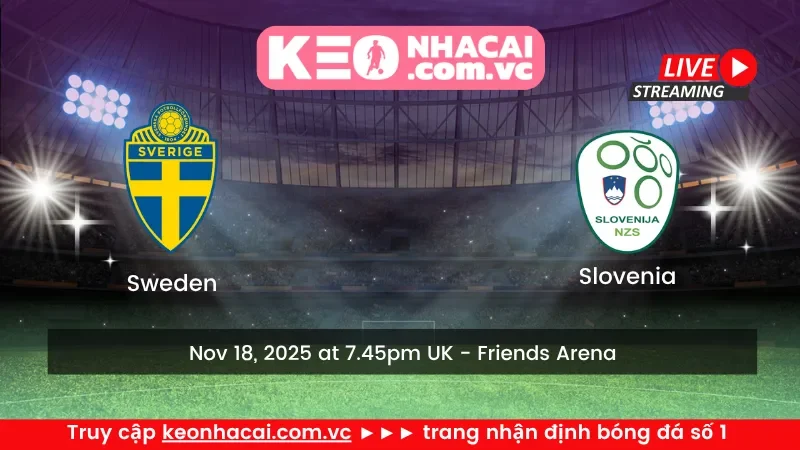 Sweden vs Slovenia