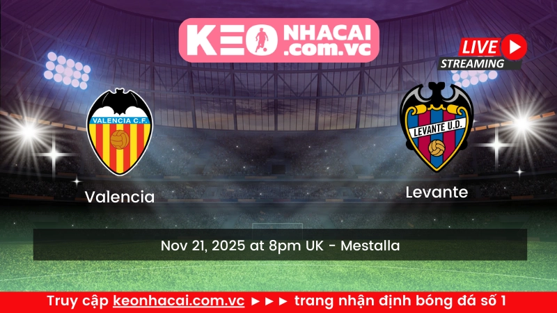 Valencia vs Levante